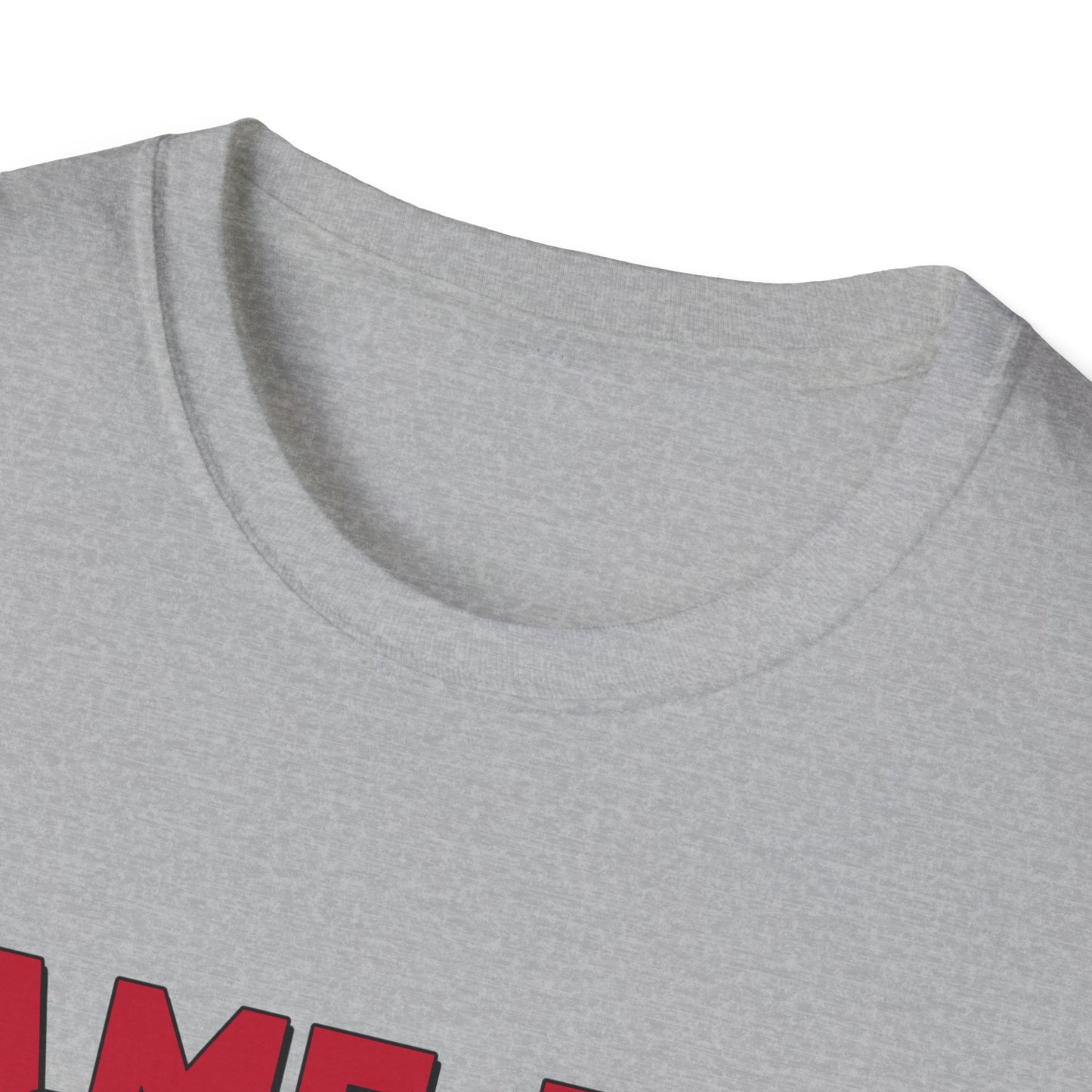 Game Day Bow Unisex T-Shirt, Sporty Tee, Football Celebration Shirt, Tailgate Outfit, Gift for Gamers, Fun Game Day Attire