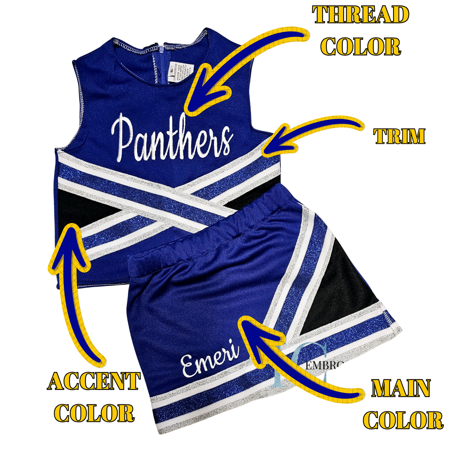 Girls Cheer Uniform