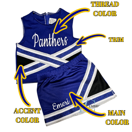 Girls Cheer Uniform