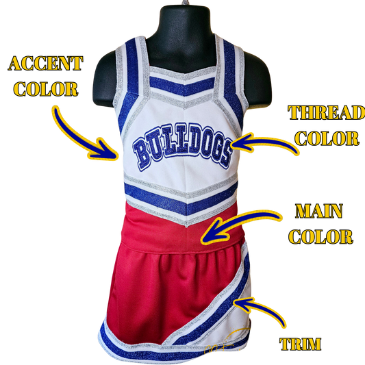 Girls Cheer Uniform