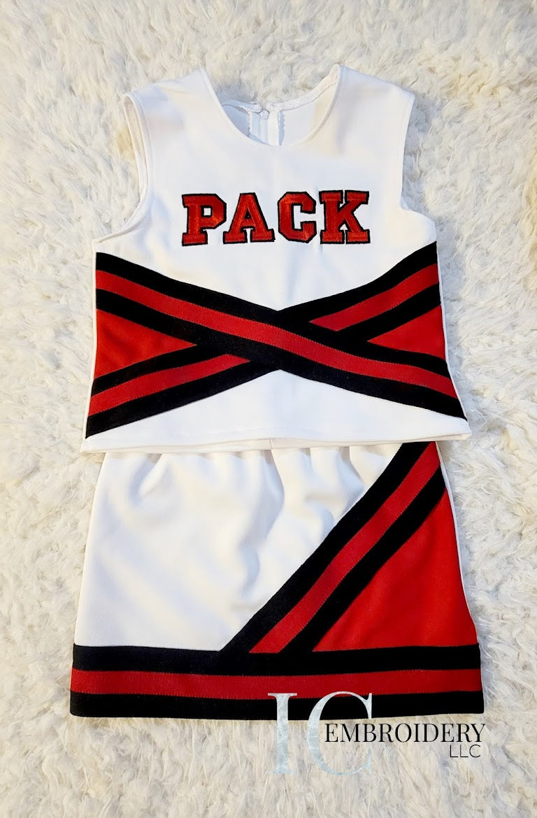 Girls Cheer Uniform